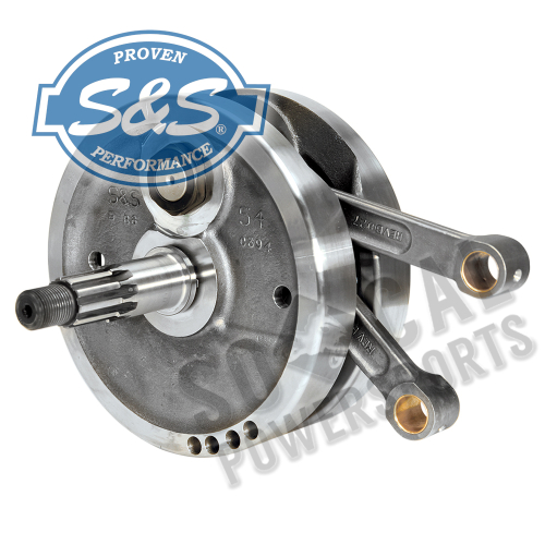 S&S Cycle - S&S Cycle Flywheel for Shovelhead - 4 1/4in. Stroke - 8 1/2in. Diameter - 32-2235