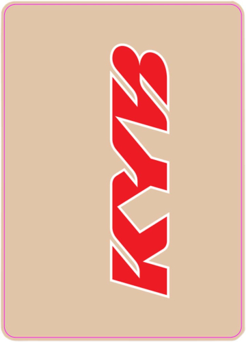 DCOR - DCOR Upper Forks Decal - KYB - Red - 40-80-123