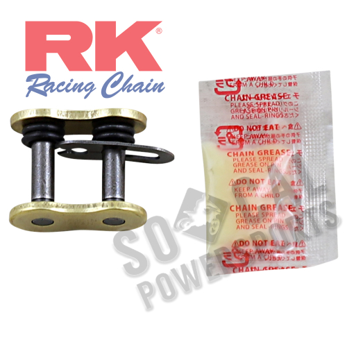RK - RK Clip Connecting Link for 530 Max-O Chain - Gold - 530MAXO-CL-G