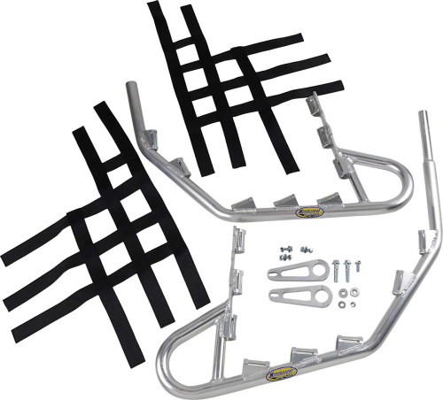 Motorsport Products - Motorsport Products EZ-FIT Nerf Bars - SIlver - 81-3001