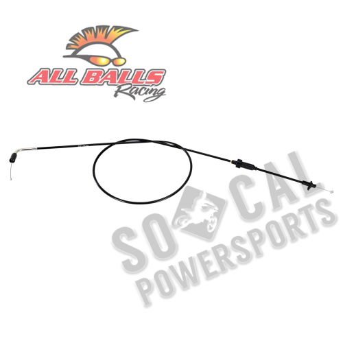 All Balls - All Balls Black Vinyl Throttle Cable - 45-1150