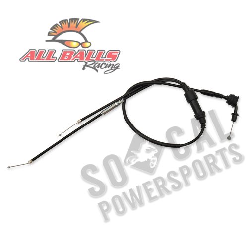 All Balls - All Balls Black Vinyl Throttle Cable - 45-1210