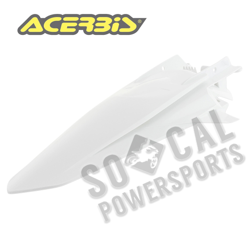 Acerbis - Acerbis Rear Fender - White 20 - 2726546811
