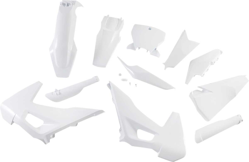 Acerbis - Acerbis Full Plastic Kit - White 20 - 2726556811