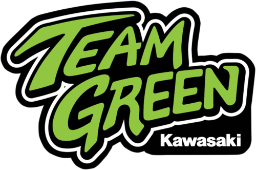 DCOR - DCOR Kawasaki Team Green OEM Decal - 12in. - 40-20-201