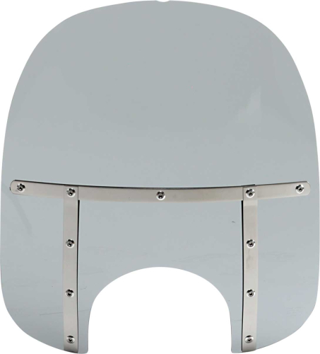 Memphis Shades - Memphis Shades Memphis Fats Windshield (9in. Cutout) - 19in. - Black Smoke - MEM37112