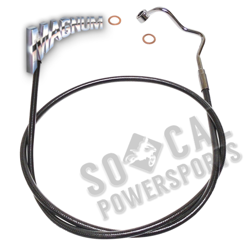 Magnum - Magnum Black Pearl Designer Series Front Mid Brake Line - AS47029