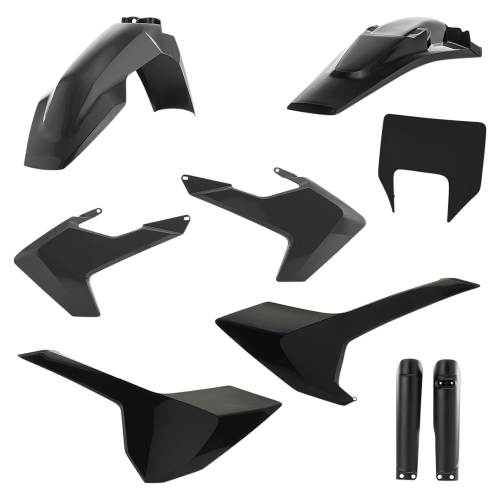 Acerbis - Acerbis Full Plastic Kit - Black - 2733430001