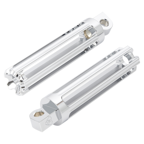 Arlen Ness - Arlen Ness Fusion Footpegs - 10-Gauge - Chrome - 06-104