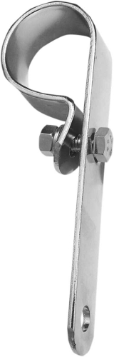 Paughco - Paughco 1 3/4in. Mounting Clamp for 34in. Drag Pipes - Chrome - 725D