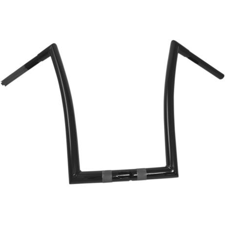 Todds Cycle - Todds Cycle 1 1/4in. Handlebar - 17in. Ape - Gloss Black - 0601-3992