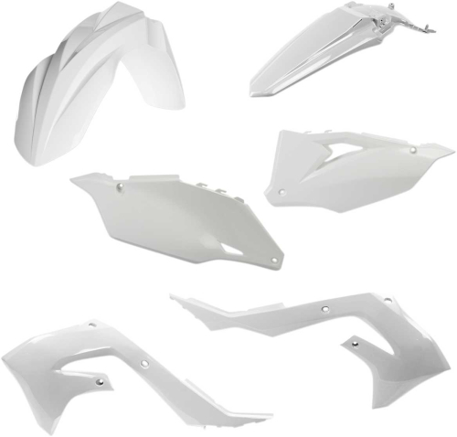 Acerbis - Acerbis Plastic Kit - White - 2736280002