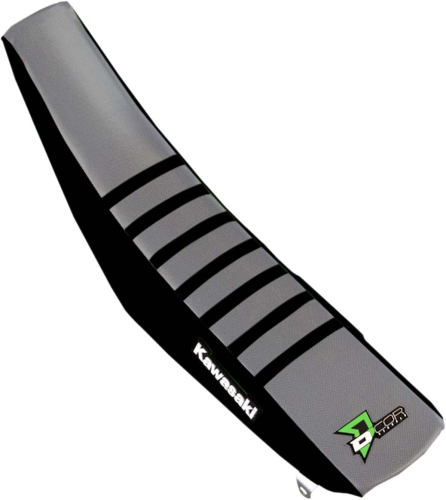 DCOR - DCOR Factory Reinforced Seat Cover - Black/Gray/Black Ribs - 30-20-469