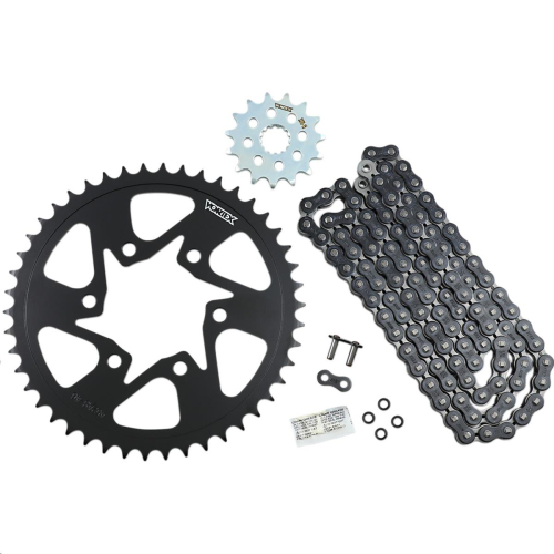 Vortex - Vortex WSS Warranty Chain and Sprocket Kit - Black - CK6394