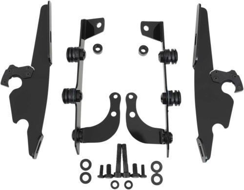 Memphis Shades - Memphis Shades Trigger-Lock Mount Kit for Batwing Fairing - Black - MEK1955