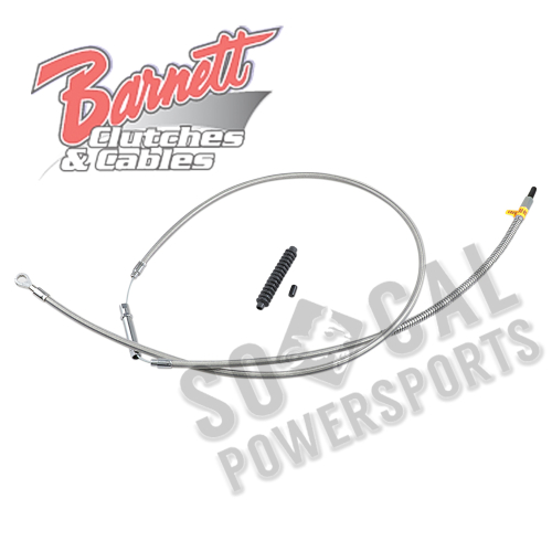Barnett - Barnett Stainless Clear-Coated Clutch Cable (+12in.) - 102-30-10046-12
