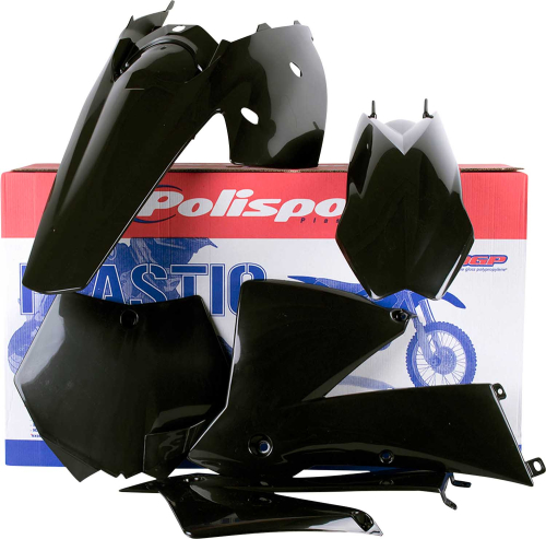 Polisport - Polisport Plastic Kit - Black - 90194
