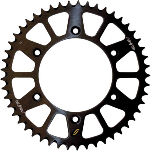 Sunstar - Sunstar Works Triplestar Aluminum Rear Sprocket - 50T - Black - 5-354750BK