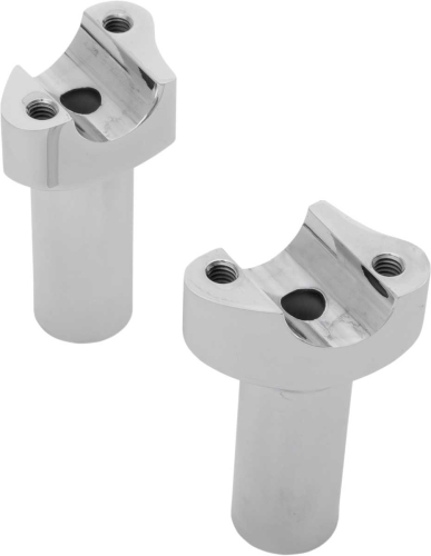 Drag Specialties - Drag Specialties Forged Aluminum Straight Riser - 3.5in. - Chrome - 241001