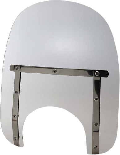Memphis Shades - Memphis Shades Memphis Slim Windshield (9in. Cutout) - 15in. - Clear - MEM4120