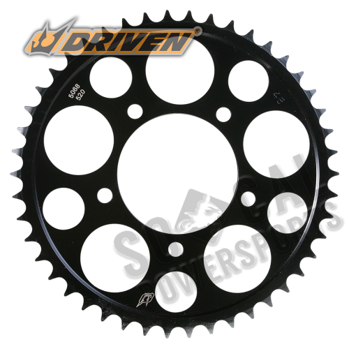 Driven Racing - Driven Racing Steel Rear Sprocket - 46T - 5068-520-46T