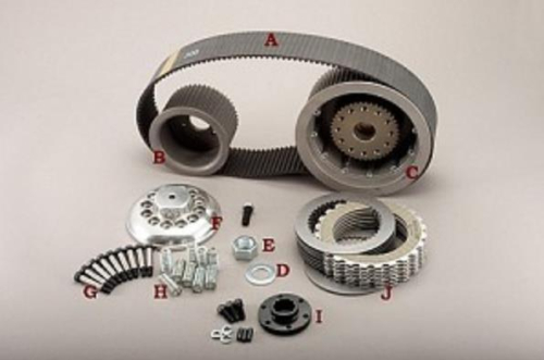 Belt Drives Ltd - Belt Drives Ltd 8mm 3in. Belt Drive with Competitor Clutch - EV-76-47S