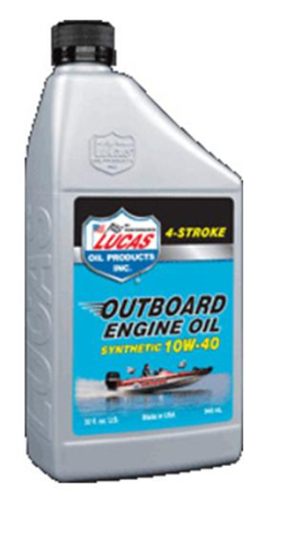 Lucas Oil - Lucas Oil Outboard 4T Engine Oil - 10W40 - 1qt. - 10662