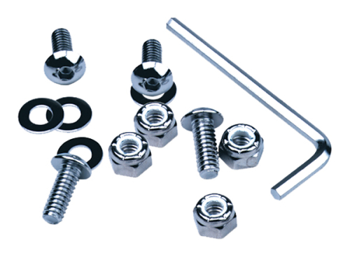 Motion Pro - Motion Pro Chrome License Plate Frame Hardware - 33-1000