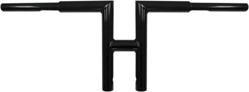 LA Choppers - LA Choppers 1-1/4in. Miter-T Handlebar - 10in. - Black - LA-7386-10B