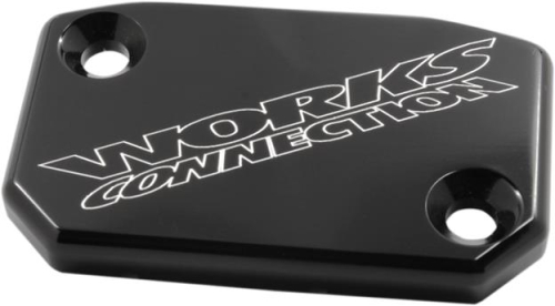 Works Connection - Works Connection Front Master Cylinder Cover - Black - 21-055