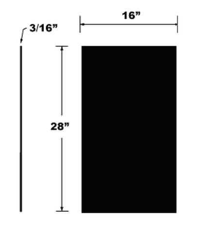 Proven Design Products - Proven Design Products Universal Snow Flap - Mountain - SF00UMFPB