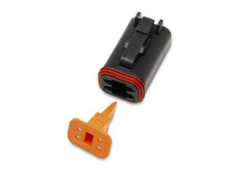 Namz - Namz Deutsch Plug - 4-Socket - Black - DP-4B