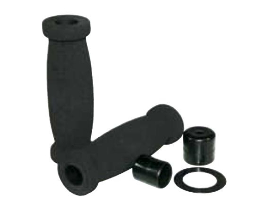 Emgo - Emgo Foam Grips - Black - 42-20500