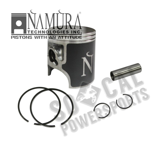 Namura Technologies - Namura Technologies Piston Kit - 1.00mm Oversize to 66.92mm, 6.6:1 Compression - NA-40003-4