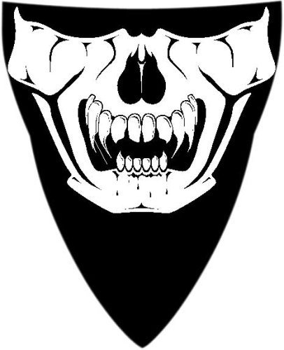 Schampa - Schampa Stretch Half-Face Mask - VNG008A - Clown - OSFM