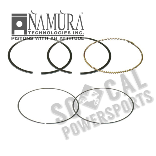 Namura Technologies - Namura Technologies Piston Ring Set - 101.97mm - 101.99mm - NA-40012R