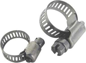 Motion Pro - Motion Pro Stainless Steel Hose Clamps - 1/4in.-5/8in. Hose - 12-0022