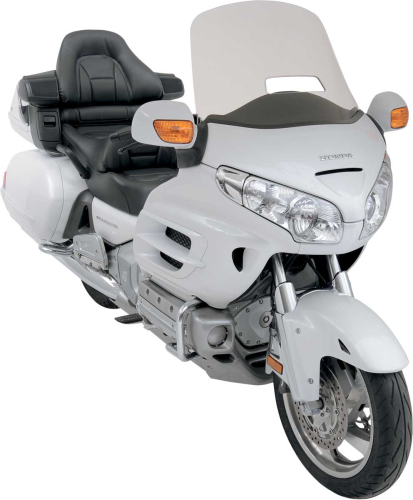 Memphis Shades - Memphis Shades Gold Wing Windshield with Vent Hole - Tall - Solar - MEP4889