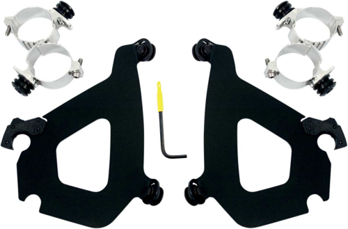 Memphis Shades - Memphis Shades Trigger-Lock Mount Kit for Bullet Fairing - Black - MEB1982