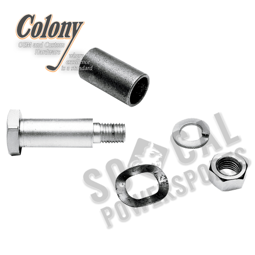 Colony - Colony Shifter Lever Stud and Bushing Kit - Cadmium - 7818-5