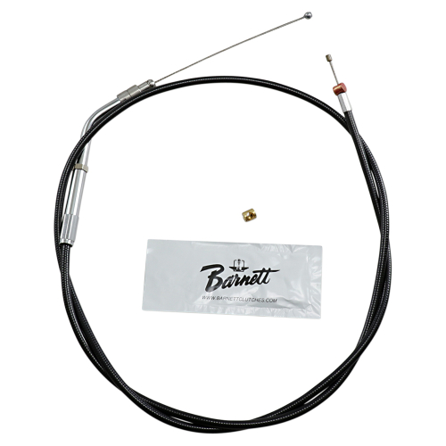 Barnett - Barnett Black Vinyl Throttle Cable (+6in.) - 101-30-30006-06
