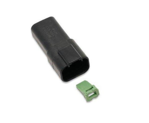 Namz - Namz Deutsch Receptacle - 4-Pin - Black - DR-4B