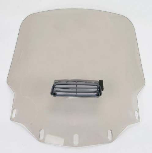 Memphis Shades - Memphis Shades Gold Wing Windshield with Vent Hole - Tall - Clear - MEP4880