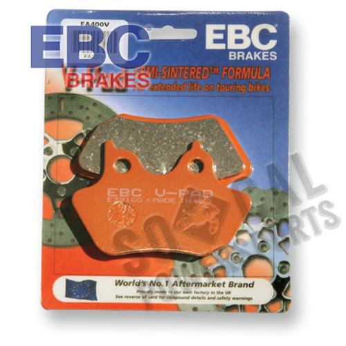 EBC - EBC Semi-Sintered V Brake Pads - FA244V
