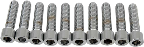Drag Specialties - Drag Specialties Coarse-Thread Socket-Head Bolts - 5/16in.-18 x 1 1/4in. - MPB218S