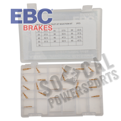 EBC - EBC Pilot Jet Kit - Mikuni N224.103 Style - MPJK-02