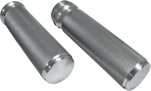 Joker Machine - Joker Machine Sensor-Type Knurled Handgrips - Clear Anodized - 03-89CL