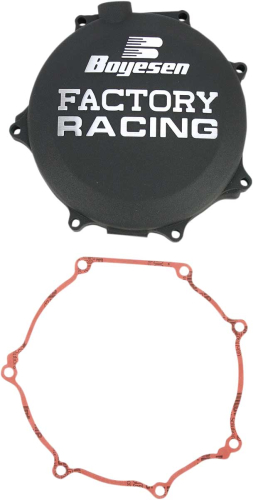 Boyesen - Boyesen Factory Clutch Cover - Black - CC-18B