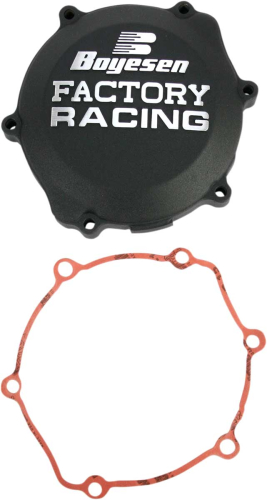 Boyesen - Boyesen Factory Clutch Cover - Black - CC-30B