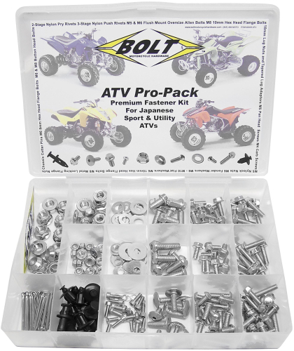 Bolt MC Hardware - Bolt MC Hardware Pro-Pack - 2005-ATV